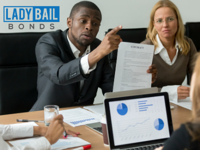 Lady bail bonds- Larceny and Theft Bail Bonds services