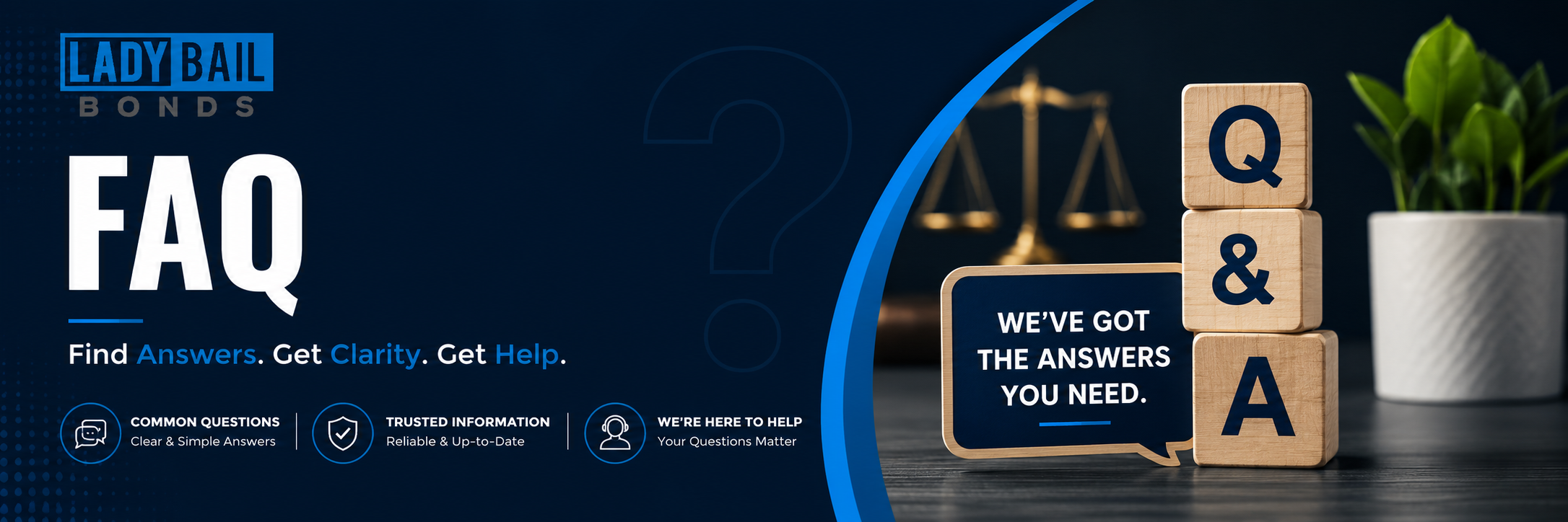 FAQ banner